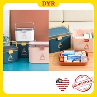 DYR Double Layer Medical First-Aid Storage Box with Adequate Volume