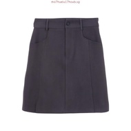 Eyouth 20147  Women Minimalist Front Slit A-Line Skirt