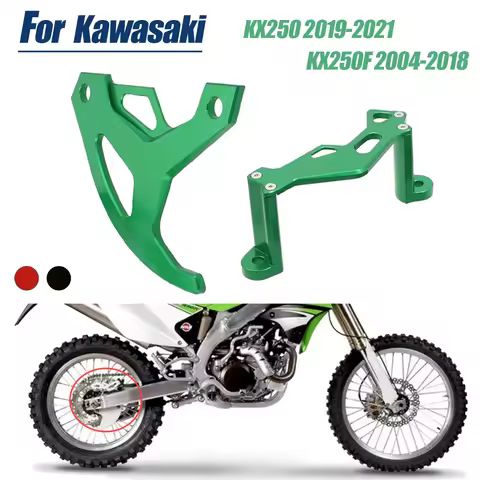 For KAWASAKI KX250 KX 250 2019-2021 KX250F KX 250F 2004-2018 Motorcycle KX LOGO CNC Rear Brake Calip