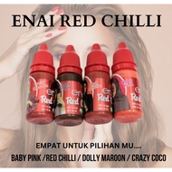 INAI RED CHILLIE / ENAI RED CHILLIE 10ml / ENAI HALAL VIRAL / BABY PINK / DOLLY MAROON / RED CHILLIE