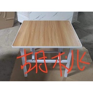 ZHANGRONGTU | Foldable Square Table Eating BBQ Folding Table