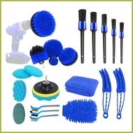 Car Detailing Brush Kit Car Dust Brush 22pcs Car Cleaning Supplies Car Cleaning Brush Set Car Cleaning Tools Kit phdsg