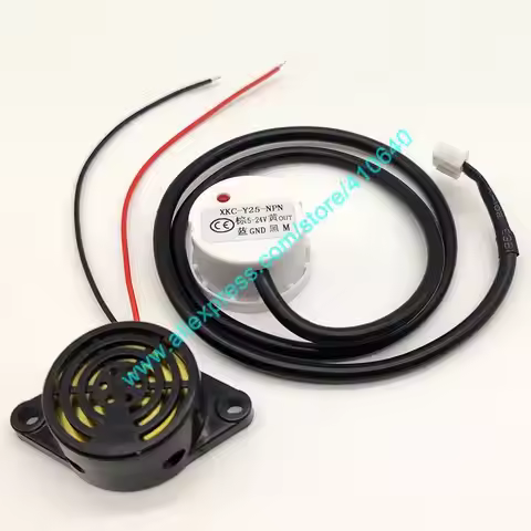 DC 5 to 24V XKC-Y25-NPN Touchless Liquid Level Sensor Alarm with Buzzer Capacitive Type Contactless 