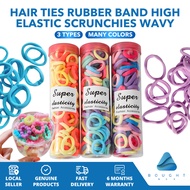 High Elastic Hair Ties - Rubber Band Scrunchies, 20/50/100pcs, Multi Color