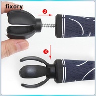 fixory 5pcs 4-Prong Golf Ball Pick Up Retriever Grabber Sucker Claw For Putter Grip,Sucker Tool Golf