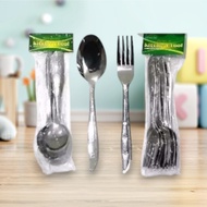 Nuz STAINLESS TABLE SPOONS/DOZEN OF FORKS