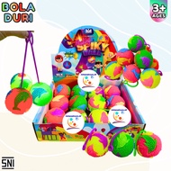 ID Spike Ball with Sound and Lights / Massage Spike Ball Rubber Ball for Kids