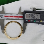 For 41mm 12633 126334 Rolex Datejust41 316L Steel Silver GOLD Bezel 32.5mm