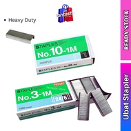 【Shopee Choice】 Ubat Stapler No.10-1m No.3 24/6 Staples Dawai Kokot Ubat Staples bullet heavy duty