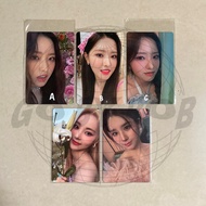 Loona flip that olivia hyeju jinsoul heejin album pc poca photocard
