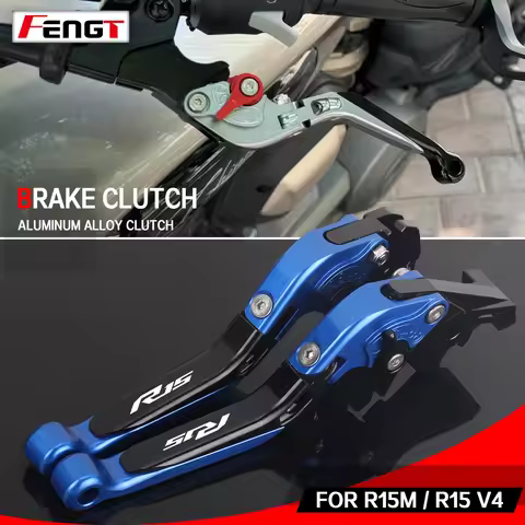For Yamaha YZF R15M / R15 V4 2022-2025 R15 M Motorcycle Brake Lever Clutch Lever Set Adjustable Fold