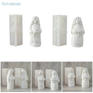 AUTU Home Ornament Moulds for Crafting Unique  Soaps and Decorative Items
