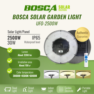 BOSCA Solar Street light UFO 2500W 3 color adjustable Outdoor Solar light Light control Remote contr