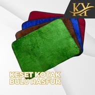 / DOORMAT SQUARE FOOT DOORMAT SIZE 36X57 SQUARE DOORMAT RASFUR FUR SQUARE DOORMAT