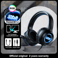 ONIKUMA K8 RGB Gaming Headset หูฟังเกมมิ่งใช้งานได้ทั้ง PC / Mobile / PS4 / XBOX / Nintendo-SW