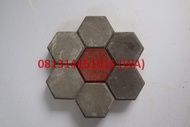 Paving Block - Paving Blok, Conblock - Hexagon, Mesin Hidrolik K250