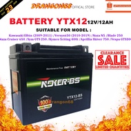 BATTERY YTX12 - BS ROKER-BS LIMITED STOCK