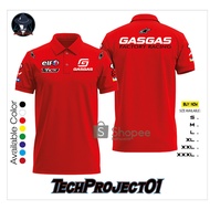 【NEW】 New Polo Shirt Polo GasGas Factory Racing Team Tech3 Racing MotoGP S_3XL