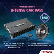 (BUNDLE) KENNON 1 CHANNEL CAR AMPLIFIER VX800.1D + CLASS D MONOBLOCK + KENNON 12'' SUBWOOFER EX1250D