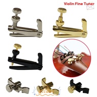 GILDAI 4PCS/Set Violin Fine Tuner, Metal for 1/2-1/4 3/4-4/4 Size Violin Fiddle String Adjuster, Str