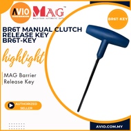 MAG Guardhouse Barrier Gate BR6T Manual Clutch Release Key for BR618T BR630T BR660T use BR6T-KEY