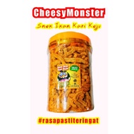 [READY STOCK] KEROPOK IKAN CHEESYMONSTER - Ikan Tamban Kari Keju 310grams