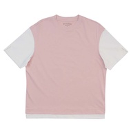 GIORDANO Women's Sorona Jersey Crew Neck Contrasting Color Loose Fit Tee (05325257) giordano giordan