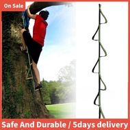 Rise Rope Ladder Rock Climbing 7 Rings Four-Step Etrier Ascending Sling Mountain Deck Foot Pedal
