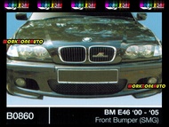 B0860 BM E46 00-05 Fiber Front Bumper (SMG) Body kit Bodykit