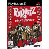 （PS2 Games CD DVD）PS2 Bratz - Rock Angelz , Dvd game Playstation 2