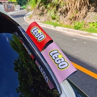 Lego Car Sticker lego lego Washable Label Sticker Car Electric Vehicle Motorcycle Bicycle lego Car L