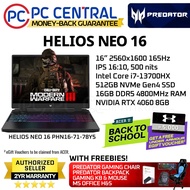 Acer Predator Helios NEO 16 78Y5 (PHN16-71-78Y5) Gaming Laptop | 165Hz WQXGA IPS 16:10 500 NITS | In