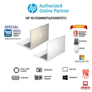 HP 15-FD0669TU /FD0673TU(I3-N305U,8GB RAM,512GB SSD,15.6" FHD,WIN11,HS+M365)