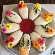 Large 9-petal chrysanthemum mold for making cakes for ceremonies and events