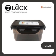 T-LOCK FOOD CONTAINER 280 ML MULTIPURPOSE STORAGE BOX/