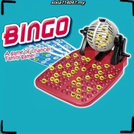 [LzdyyhacMY] Bingo Game Set, Bingo Lottery Game, Vintage Bingo Set, Bingo Machine Toy for Birthday M