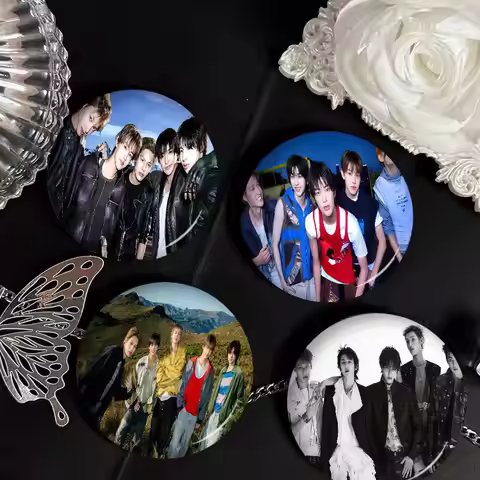 Hot Boy Band Cortis 32/44/58MM Customizable Button Pins Cute Funny Creative Badge Jewelry Decor Gift