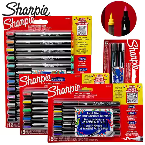 Sharpie Creative Acrylic Marker Pen Painted Graffiti, Painting Pen, DIY Glass, Ceramic, Quick-drying