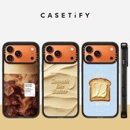 Coffee Bread Acrylic Phone Case For iPhone 1 7Pro Max 17 Air 16 Plus 15 14 13 12 Shockproof Protect 