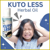 ✸ ✾ ☬ JDG.ph 60ml Kuto Less Quickly Head Lice Kuto Remover Lisa Diwata Herbal Oil