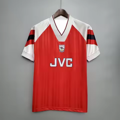 Hot Retro 1992-94 Season England Arsenal Football Jersey Men's & Women's Quick-Dry Breathable Fan te