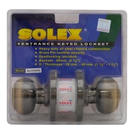 ✨ฮิตสุด✨ ลูกบิดทั่วไป SOLEX 9280 หัวจัน สีทองเหลืองรมดำ ลูกบิดประตู ลูกบิด ลูกบิดสแตนเลส ENTRANCE KNOB SOLEX 9280 ANTIQ