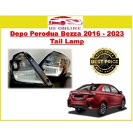 Depo Perodua Bezza 2016 2017 2018 2019 2020 2021 2022 2023 2024 Tail Lamp Lampu Belakang Lampu Keret