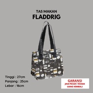 Tas Makan Siang 25x16x27 - Tas Bekal Makan - Tas Tangan Serba guna Ikea Fladdrig