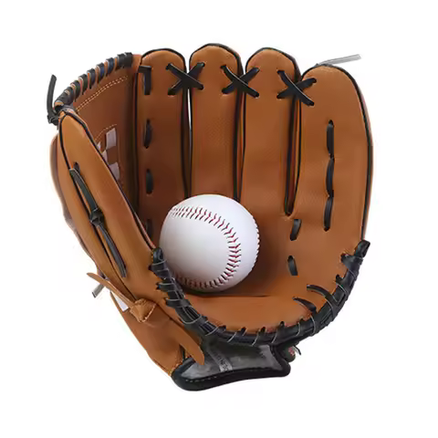baseball gloves 10.5/11.5/12.5 Inch Outdoor Sport Baseball Glove for Kids Youth Adults Left Hand Bas