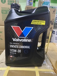 น้ำมันเครื่อง สังเคราะห์ 100% 5W-30 คอมมอนเรล Valvoline Synthetic Commonrail