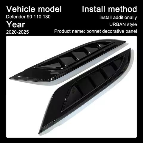 URBAN Style Bonnet Trim panel for Land Rover Defender 90 110 L663 2020-2025 Air Vent Cover Exterior 