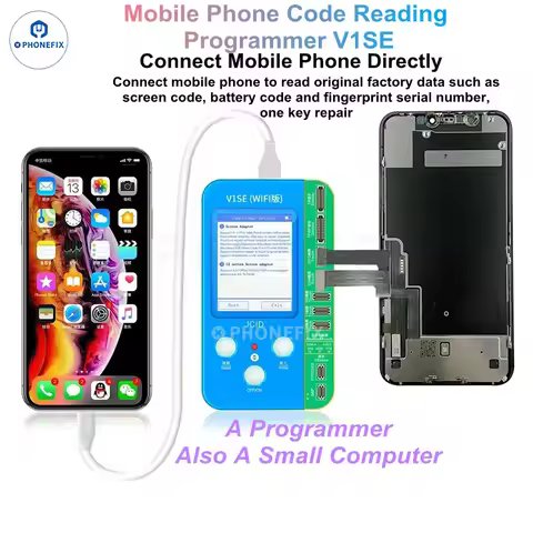 JC V1SE Wifi Programmer for iPAD /iPhone 11 12 13 14 15 16 17PM Original Color Touch Shock Rear Came