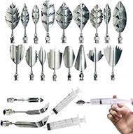 Jelly Decorating Supplies - 3D Gelatin Jelly Cake Art Making Supplies Set with Syringe Pudding Pastr