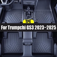 Halloween Car Trunk For GAC Trumpchi GS3 Emzoom 2017~2025 2023 Carpet Protector Luggage Upholstery T